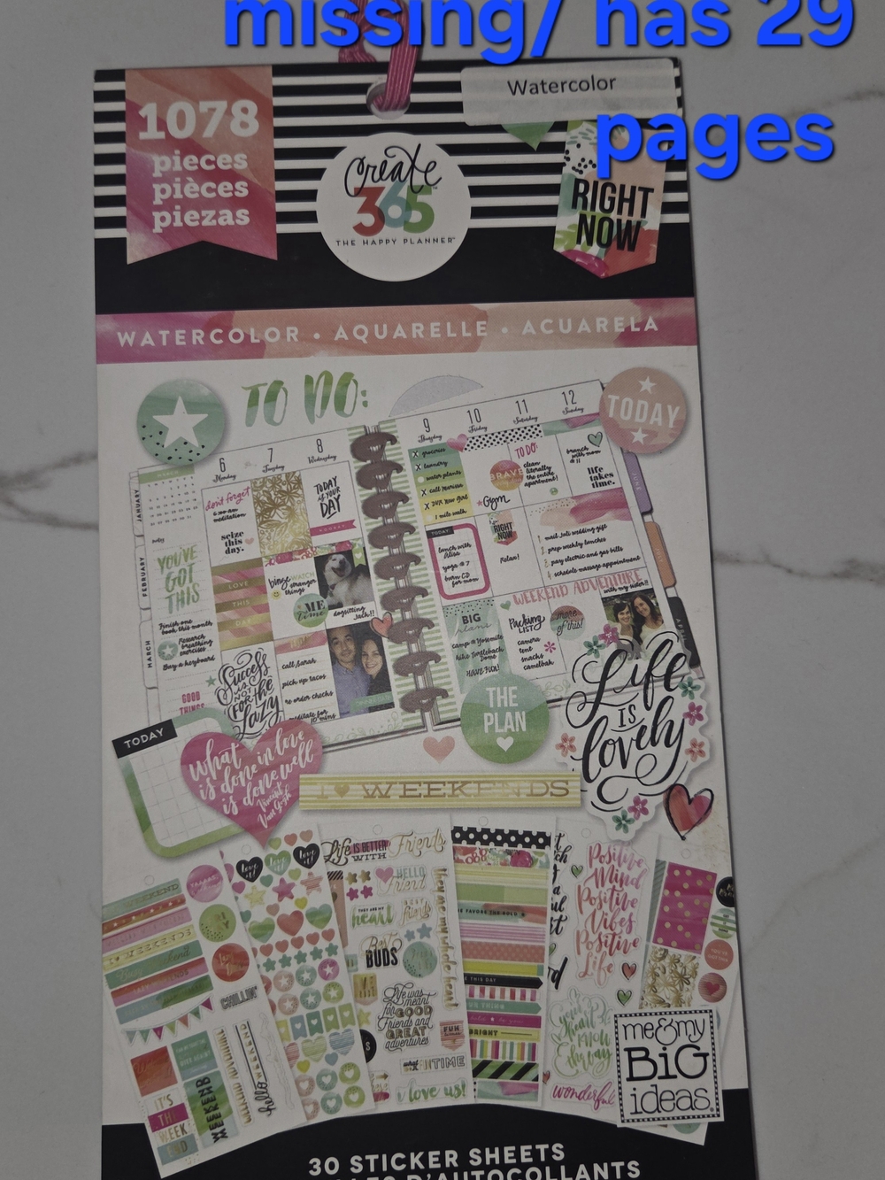 The Happy Planner Multicolor Party & Planner Sticker Set - Picture 5 of 7